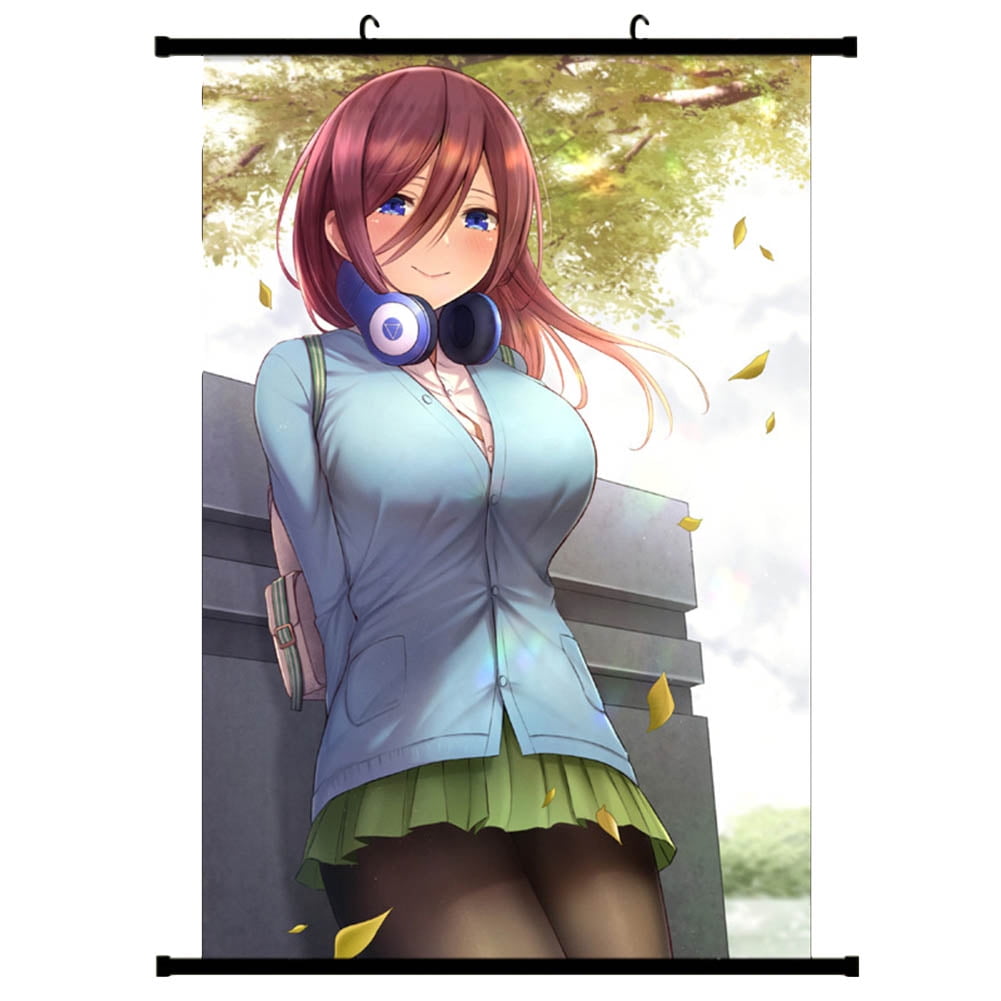 The Quintessential Quintuplets Anime Cartoon Characters Scroll Painting  Home Decor Anime Poster Waterproof 