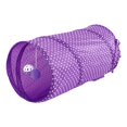 thumbnail image 3 of TOOYFUL Cat Tunnel Rabbit Tunnel Play Center Training Lightweight Hiding Cat Tube Kitty Tunnel for Bunnies Puppy Rabbits Hamster Dogs Violet, 3 of 10