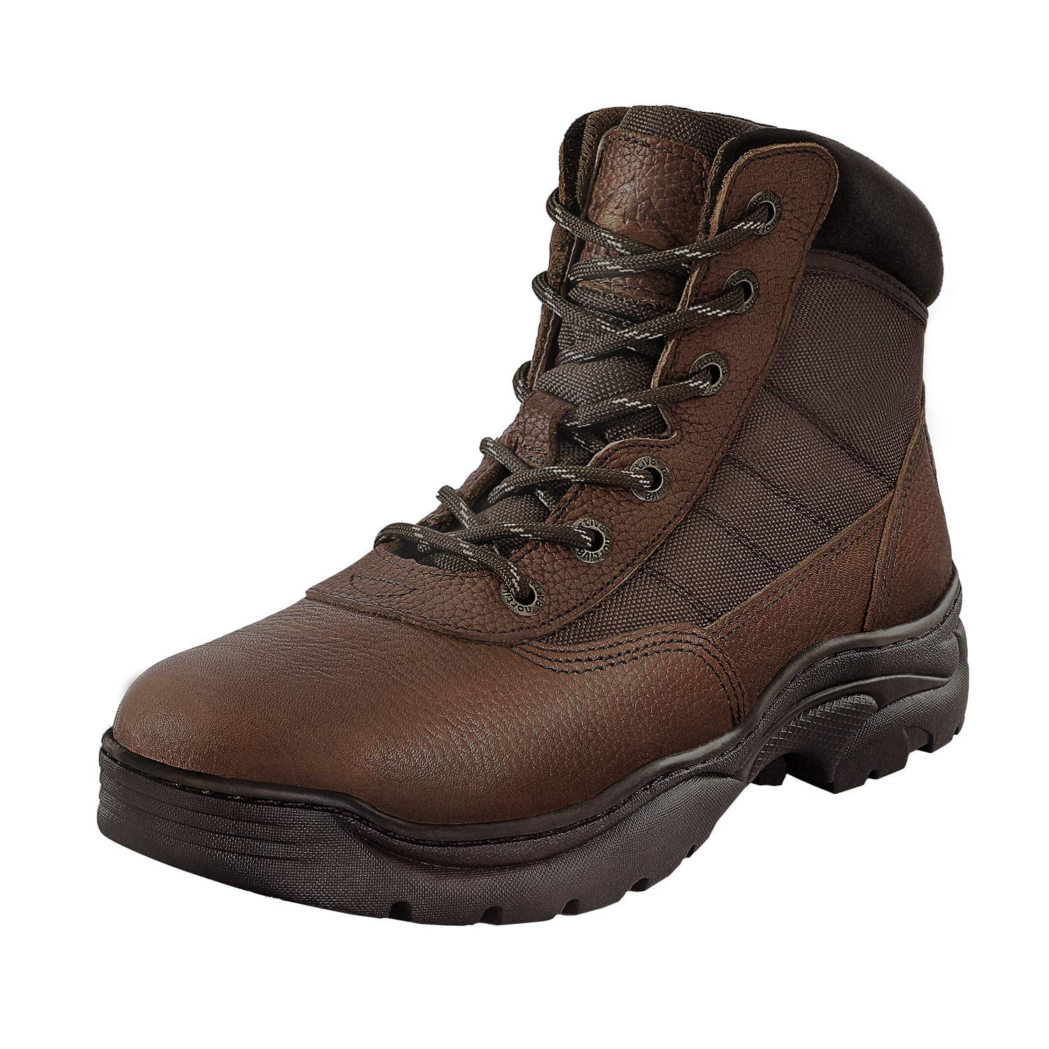 NORTIV 8 Men's Steel Toe Work Boots Safety  Construction Combat Work Shoes Size 