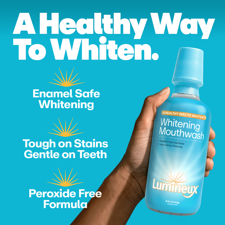 Lumineux Whitening Mouthwash, Sensitivity-Free photo 2