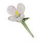 thumbnail image 2 of Mini flor de cristal decorativa, artesanía creativa, figura floral coleccionable para mamá Morado rosa, 2 of 9