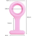 thumbnail image 2 of czcpp-Nurses Pink Gel Silicone Plastic Fob Watch, 2 of 4