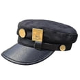 thumbnail image 2 of Bimaoxer Anime Jojo's Bizarre Adventure Jotaro Kujo Joseph Army Military Jojo Cap Hat+badge Animation Around Jotaro Hat, 2 of 5