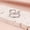 Steel kkj45, variant on Titanium Steel Adjustable Openwork Ring Vintage Palace Style Geometric Ring For Women Fashion Jewelry Style Edition