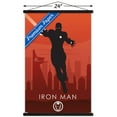 thumbnail image 2 of Marvel Heroic Silhouette - Iron Man Wall Poster with Magnetic Frame, 22.375" x 34", 2 of 3
