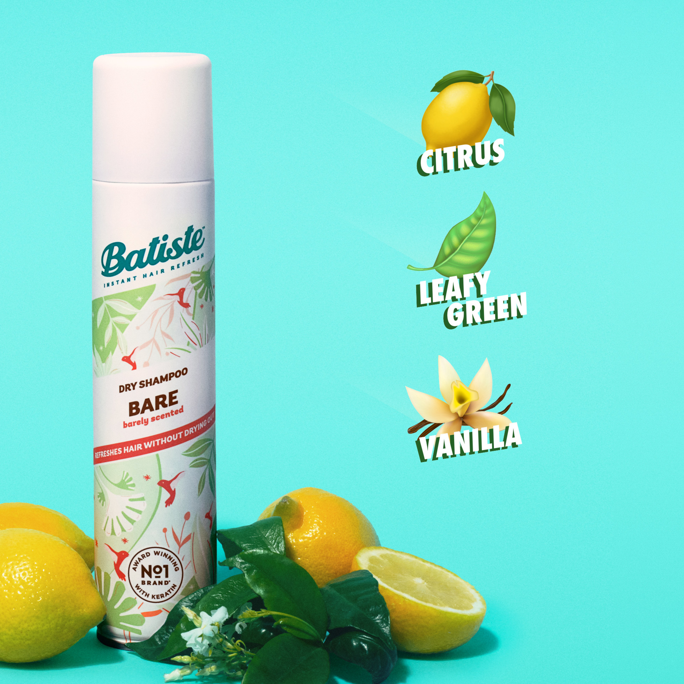 Batiste Dry Shampoo, Bare Fragrance, 4.23 oz photo 4
