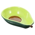 thumbnail image 2 of MasteelfCA Bol en Forme d'Avocat Plat en Céramique Bol à Collation en Céramique Bol de Rangement pour Fruits et Aliments, 2 of 8