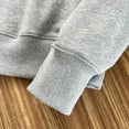 thumbnail image 4 of WEAIXIMIUNG Sweatshirts à Col Rond pour Femmes Graphique Automne Demi-Zip Hoodie Manches Longues Col Large, 4 of 5