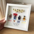 thumbnail image 4 of Superhero Photo Frame Wall Artwork Retro Cartoon Character Family Decoration, 4 of 5
