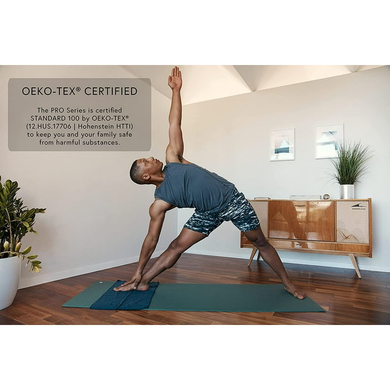 Manduka PRO Yoga Mat – Premium 6mm Thick Mat, Eco Friendly, Oeko-Tex  Certified and Free of ALL Chemicals. High Performance Grip, Ultra Dense  Cushioning for Support and Stability in Yoga, Pilates, Gym
