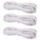 thumbnail image 1 of 3Pcs 10M RJ11 Telefono Cable de Extension Conector Blanco, 1 of 5