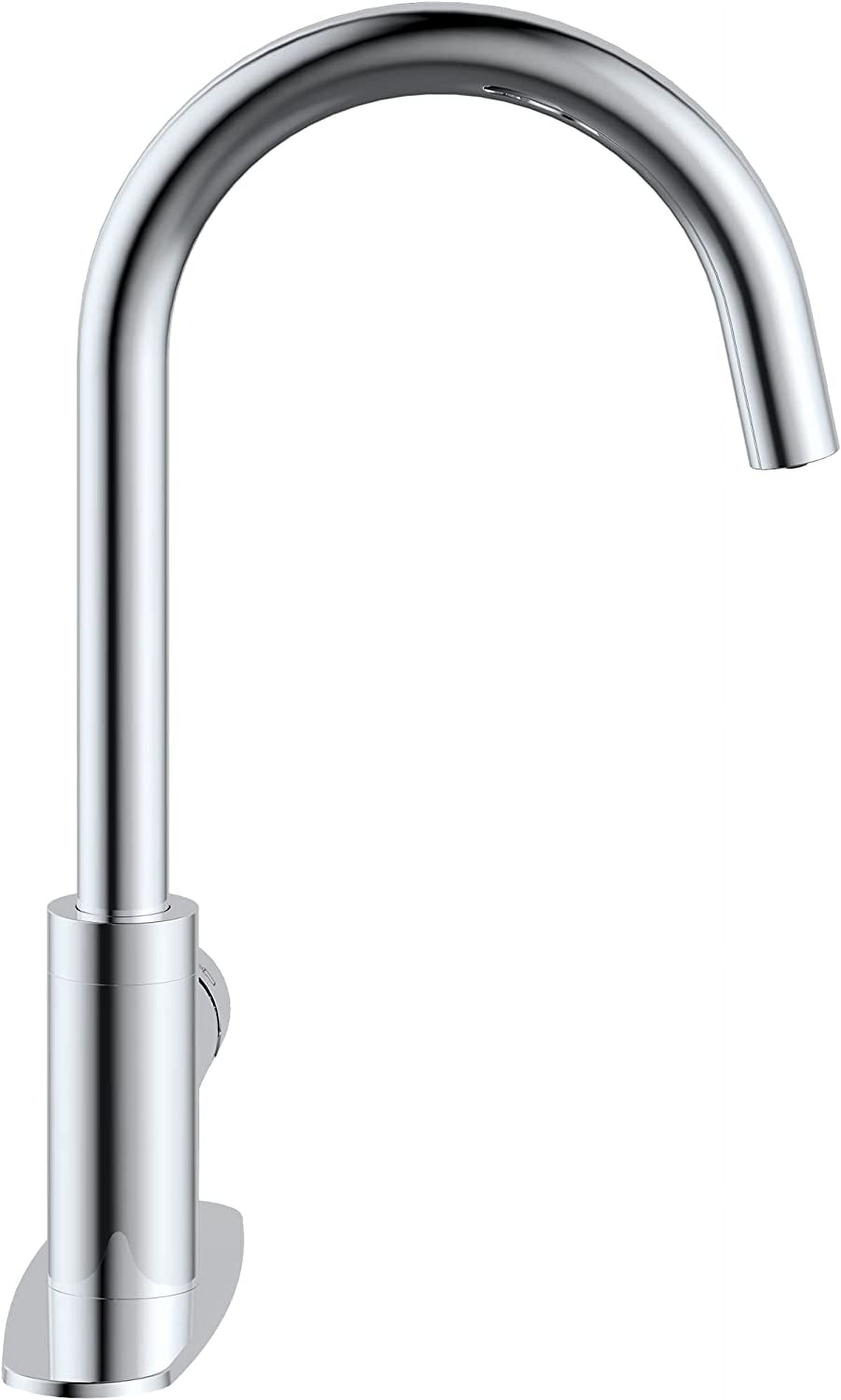 Westbrass KH31B-26 HotMaster 3 in 1 Single Handle Dual Waterway Kitchen Faucet, Polished Chrome