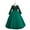 Green, variant on Esaierr Toddler Kids Flower Girl Dress 4-12Y Kids Long Sleeves Christmas Birthday Party Dresses Sequined Pageant Ball Gown Bow Princess Dress Wedding Dress Mother of the Bride Big Girl Dresses