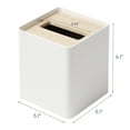 thumbnail image 7 of Yamazaki Home Tissue Box Cover - Square, Ash, Steel, Lid, No Assembly, 7 of 7