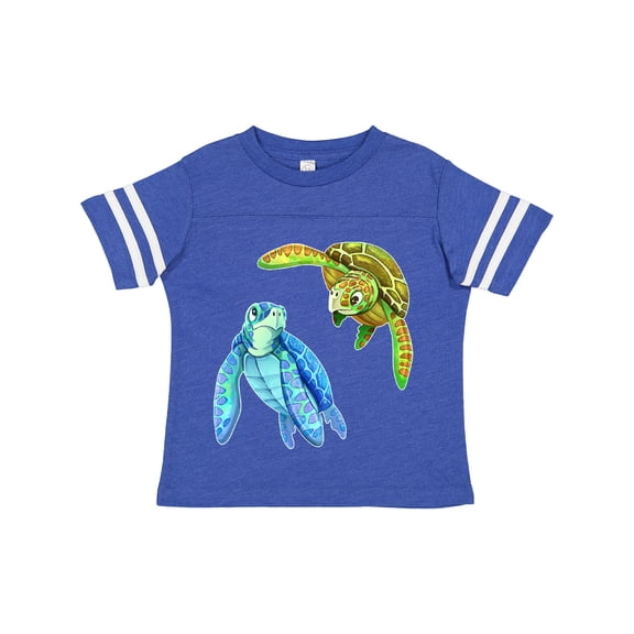 Inktastic Sea Turtles Swimming Together Boys or Girls Toddler T-Shirt