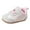 Pink, variant on Quealent Baby Boys Girls Leather PRE-Walking Sneakers Toddler Anti-Slip Rubber Sole Lightweight First Step Shoes Pink for Size 4