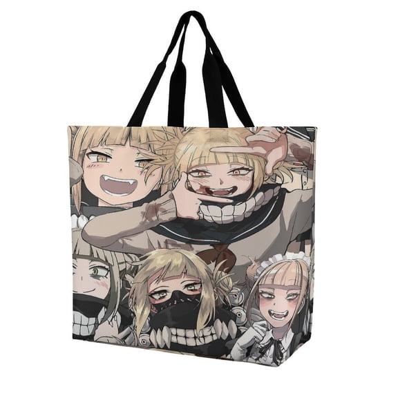 Himiko Toga Tote Bag For Women, Shoulder Bags Big Reusable Grocery Handbag For Shopping Picnic Work Beach