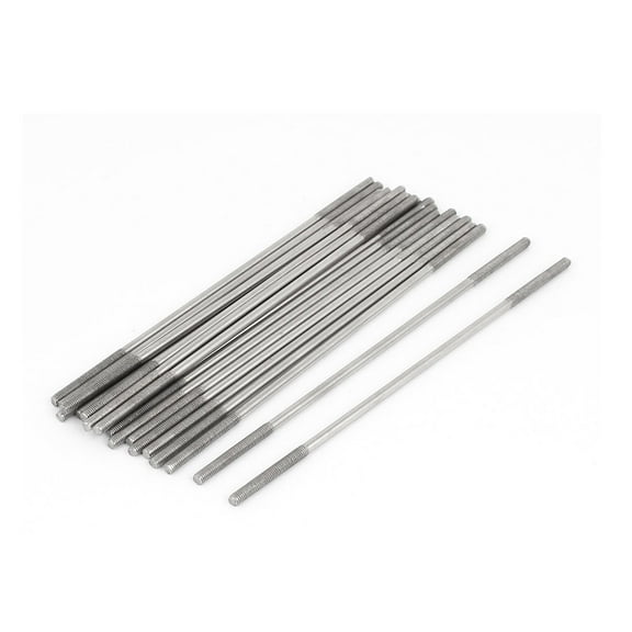 Unique Bargains M3x120mm 304 Stainless Steel Double End Threaded Stud Screw Bolt 20pcs