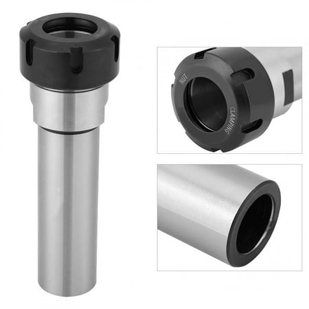 

Gupbes CNC Milling Holder C32-ER32-100L Alloy Steel Collet Straight Shank Chuck Holder CNC Milling Extension Rod ER32 Tool Holder