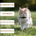 thumbnail image 3 of Cat Tracker GPS Collar for Cats (Only iOS) Electronic Pet Locator Waterproof Compatible with Apple Find My No Monthly Fee Advanced Tracking Solution Smart Collar for Pet Safety Ideal Small Large Cats, 3 of 11