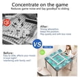 thumbnail image 5 of Classic Boho Style Multi-Purpose Rubber Table Cover 31.5x31.5 Inch Mahjong Game Mat Features Non-Skid Grip for Stability and Noise Dampening for Cards, 5 of 7
