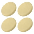 thumbnail image 1 of 4 piezas Fundas de taburete redondo, Fundas de silla redonda Diámetro 12-14", Cojines de asiento de silla redonda Beige, 1 of 6