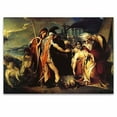 thumbnail image 4 of IDEA4WALL 6pcs King Lear mourns Cordelia's death by James Barry Peel and Stick Removable Wall Murals for Home Decoration - 100x144 inches, 4 of 5