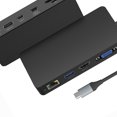thumbnail image 4 of Estación Acoplamiento Hub Tipo C LAN 11 100Mb/s en 1 para Surface Pro 11/10/9/8/X/7, 4 of 9