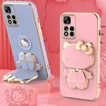 thumbnail image 2 of Funda galvanizada de Hello Kitty para móvil, carcasa con marco para Xiaomi Redmi Note 12, 12S, 11 Pro Plus, 11S, 10, 10S, 9S, 9, 8, 7, 12C, 10C, 10X, 9A, 9C, 2 of 5