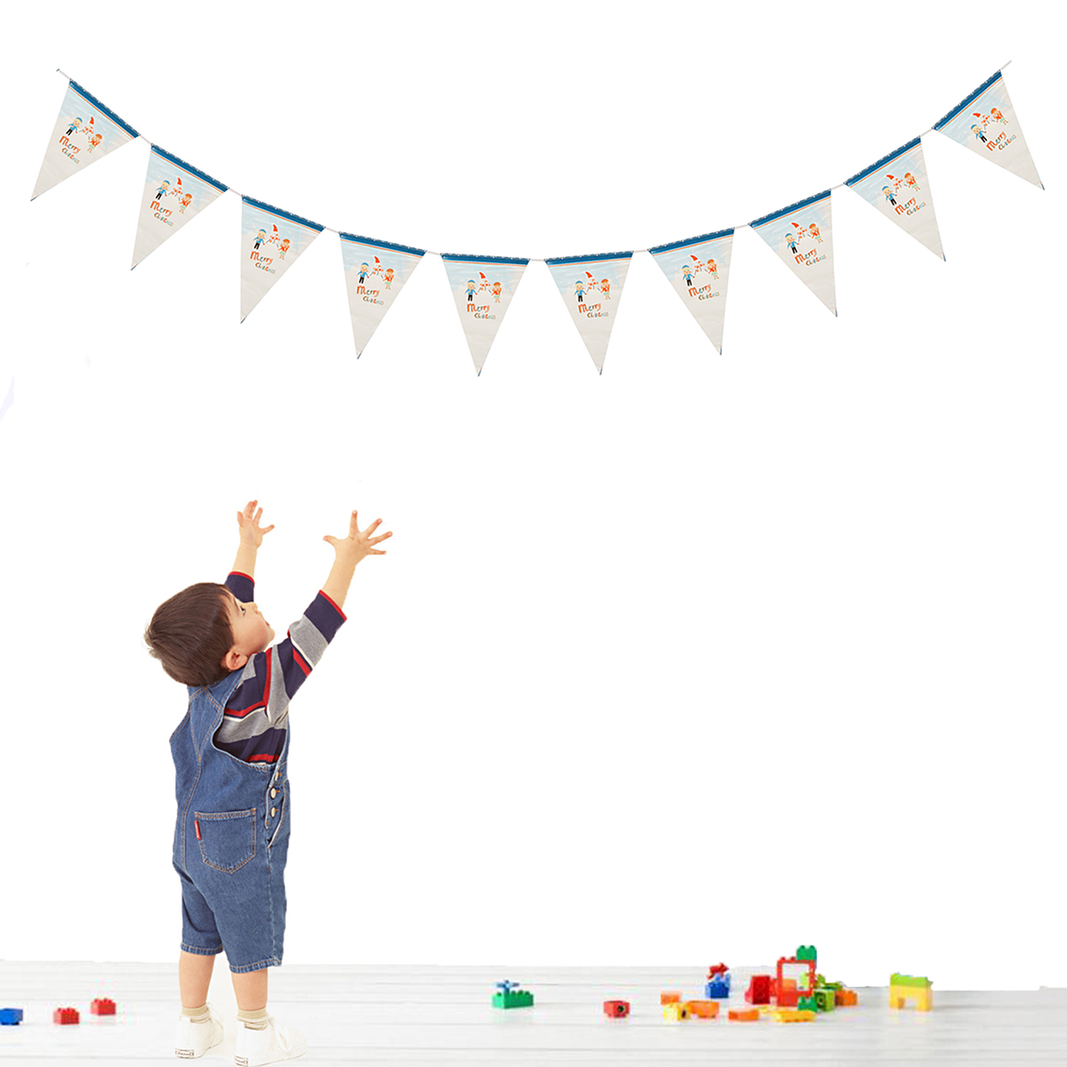 christmas bunting banner flag