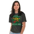 thumbnail image 4 of PACMAN St Paddys Catch Me Kiss Me Men's Graphic T Shirt Tees Brisco Brands S, 4 of 6