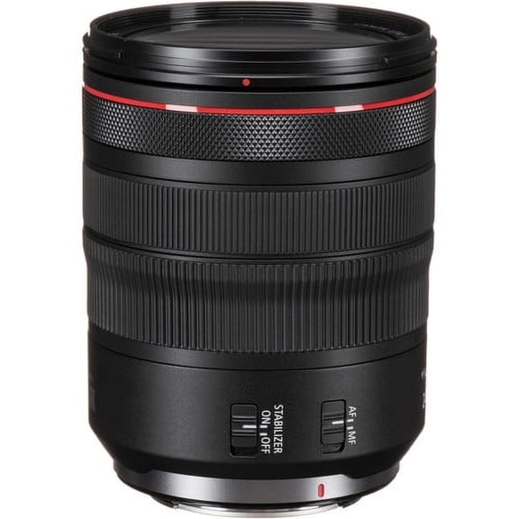 Restored Canon RF 24-105mm f/4L IS USM Standard Zoom Lens for Canon EOS R-Series Mirrorless Cameras, Black, International Model (Refurbished)