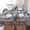 Grey, variant on Green Tropical Leaves Tablecloth Rectangle Table Cloth 60x120, Waterproof Tablecloth Outdoor Table Cloth, Summer Palm Trees Botanical Washable Table Cover for Kitchen Dinning Party