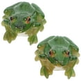 thumbnail image 5 of YEAHIBABY 2Pcs Realistic Green Resin Frogs Decorations for Indoor and Outdoor Display, 5 of 6