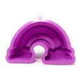 thumbnail image 2 of Rainbow Cake Pan Silicone: Rainbow Party Supplies: Colors May Vary, 2 of 3