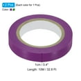 thumbnail image 2 of Unique Bargains 32.8Ft Tennis Racket Badminton Racquet Grip Finishing Tapes, Yellow Green/Purple 2 Pack, 2 of 5