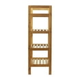 thumbnail image 2 of Oceanstar 4SR1668 4-Tier Bamboo Shoe Rack, Natural, 2 of 2