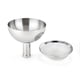 thumbnail image 1 of Decantador aireador True Fountain de Wine Funnel con colador SS, 1 of 9