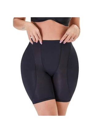 POP CLOSETS Butt Lifter Padded Panties for Women Fake Hip Pads High Waist  Hip Enhancer Butt Pads Shaper Tummy Control Panty 