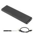 thumbnail image 1 of M.2 NVME  SSD Enclosure Adapter, M.2 SSD Enclosure Adapter Large Capacity Shockproof  For SSD Size 2242 2260 2280, 1 of 8