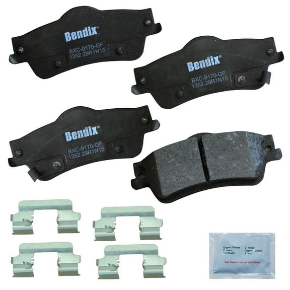 Disc Brake Pad Set Fits select: 2008-2009 PONTIAC G8, 2011-2016 CHEVROLET CAPRICE POLICE