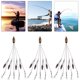 thumbnail image 4 of Señuelo de Pesca Kuymtek Con Paraguas 5 Brazos 3 uds Juego Cabezales Giratorio a Presión, 4 of 8