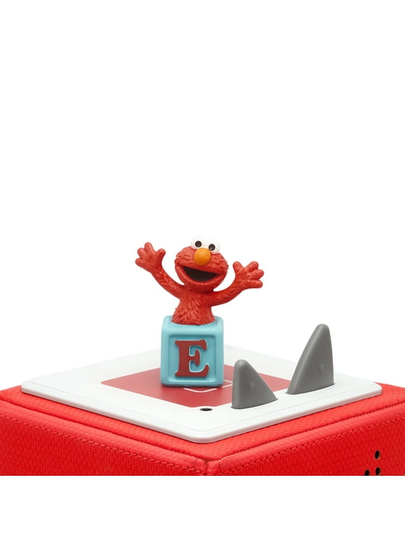 Tonies Elmo from Sesame Street, Audio Play Figurine for Portable Speaker, Small, Red