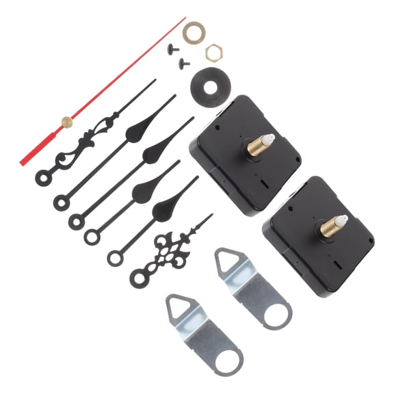 HONITANO Diy Clock Parts For Wall Clocks 2 Sets Multi