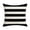 Black-2, variant on Yhmxh Outdoor Waterproof Throw Pillow Covers, Fade Resistant Modern Pillow Covers, Decorative Striped Cushion Cases Cushion Covers for Patio Furniture Couch Balcony Garden Bench, 18x18 inch