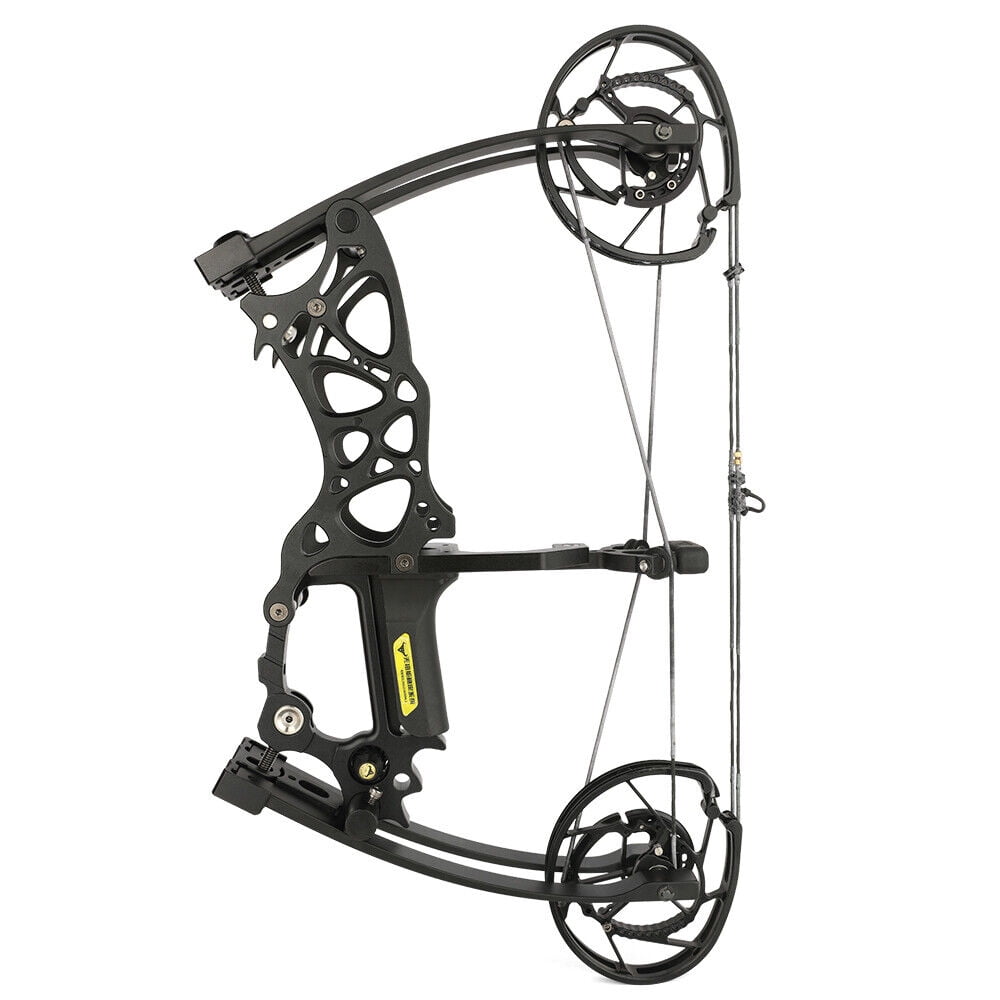 Archery Compound Bow 35-70lbs 17" Arrows Steel Ball Catapult Hunting Fishing