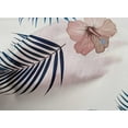 thumbnail image 5 of oneOone Cotton Cambric Medium Blue Fabric Tropical Hibiscus Floral Fabric For Sewing Printed Craft Fabric By The Yard 56 Inch Wide, 5 of 6