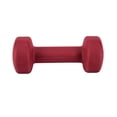 thumbnail image 2 of Mancuerna de Neopreno de 6lb Athletic Works WMW-502-6LB Vino, 2 of 4