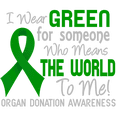 thumbnail image 3 of CafePress - Organ Donation Meansworldtome2 Dark T Shirt - Men's Classic Cotton T-Shirts, 3 of 3