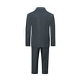 thumbnail image 4 of Boys Premium Charcoal Gray-Dark Grey 8 Piece Suit Set, 4 of 7